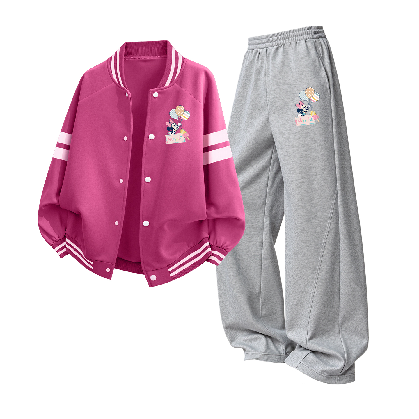 

Детский спортивный комплект Casual Sportswear 2 Piece Set Disney, серый