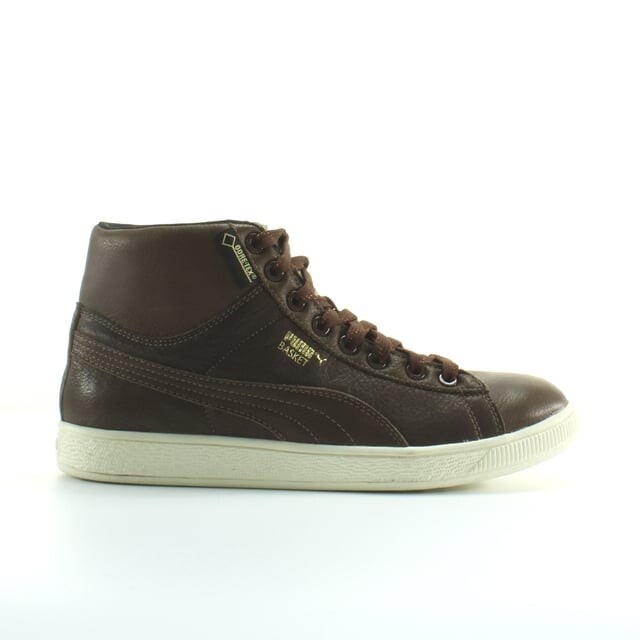 

Мужские кожаные кроссовки Classic Mid GTX E на шнуровке 357044 01 Puma, коричневый