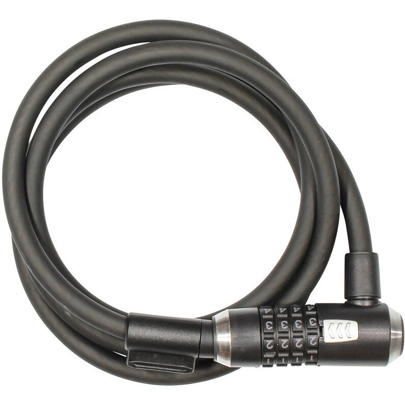 

Krypto Flex 815 Комбинированный тросовый велосипедный замок Kryptonite, серый
