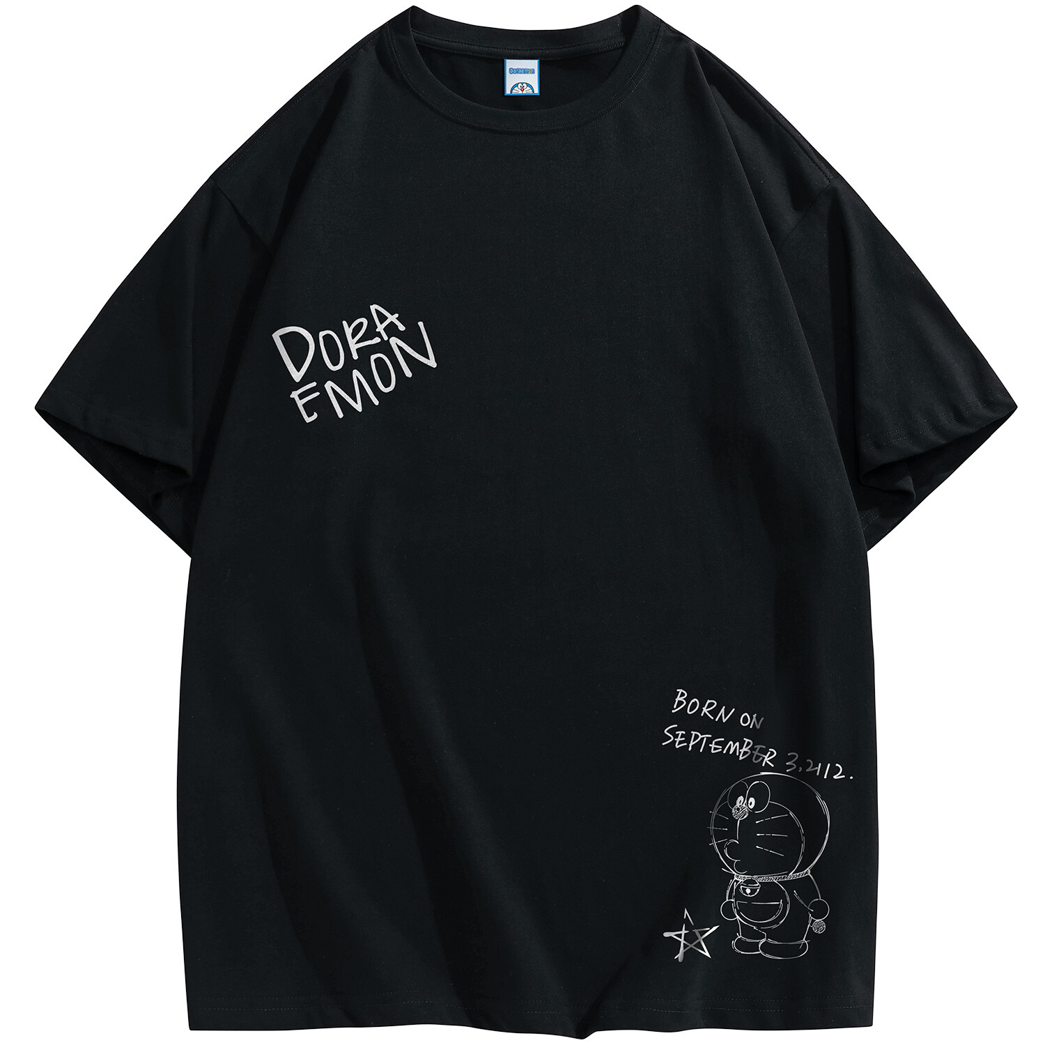 

Футболка унисекс Doraemon, Белый