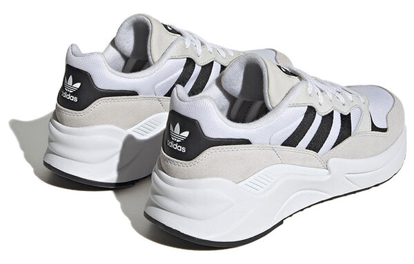 Кроссовки оригиналы ретро adisuper Adidas, белый — фото 4