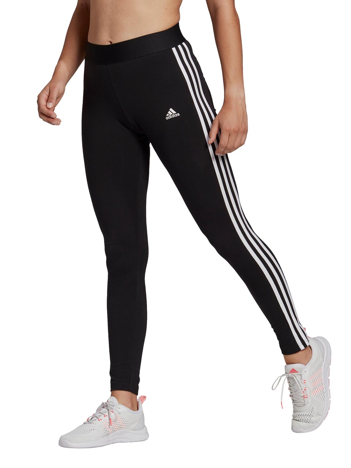 

Тайтсы Adidas Sportswear LOUNGEWEAR Essentials 3-S, черный
