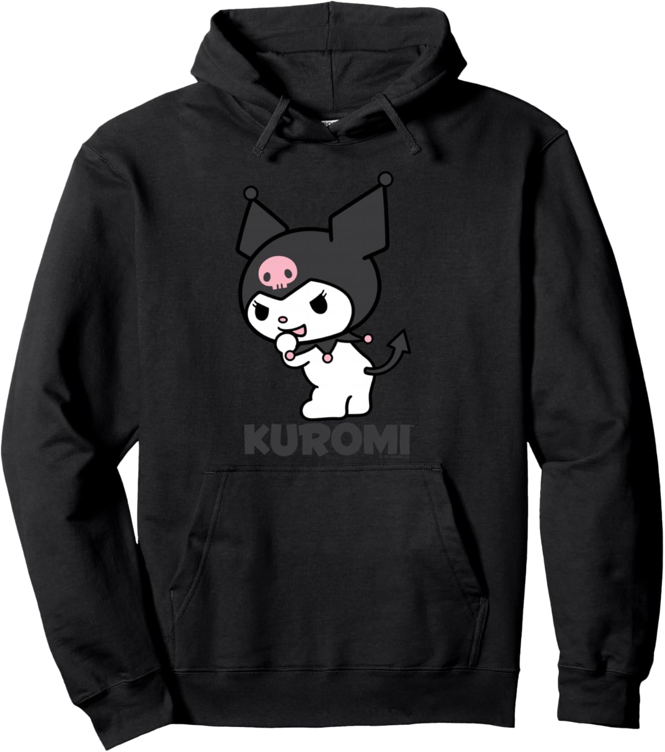 

Худи KROMI US Design с меховой отделкой, черное Us Sanrio Design, Черный, Худи KROMI US Design с меховой отделкой, черное Us Sanrio Design