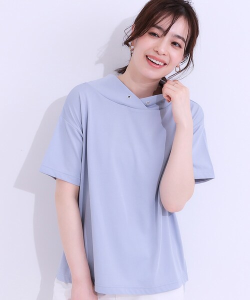 

Футболка с защитой от УФ-излучения, свободный крой DRESKIP, светло-голубой