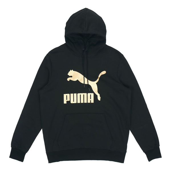 

Толстовка classics bronzing logo printing sports black Puma, черный