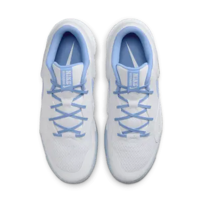 Кроссовки Nike Hyperquick Volleyball Shoes, цвет White/Pure Platinum/Valor Blue — фото 4