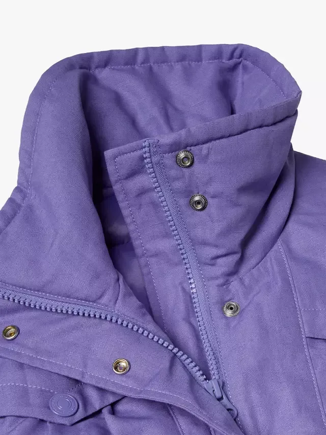 Детская спортивная куртка, фиолетовая Benetton — фото 3