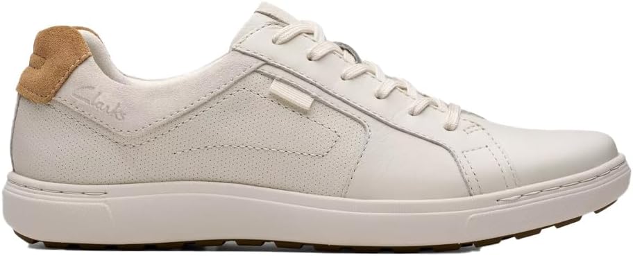 Мужские кроссовки Clarks Mapstone с шнуровкой, белый