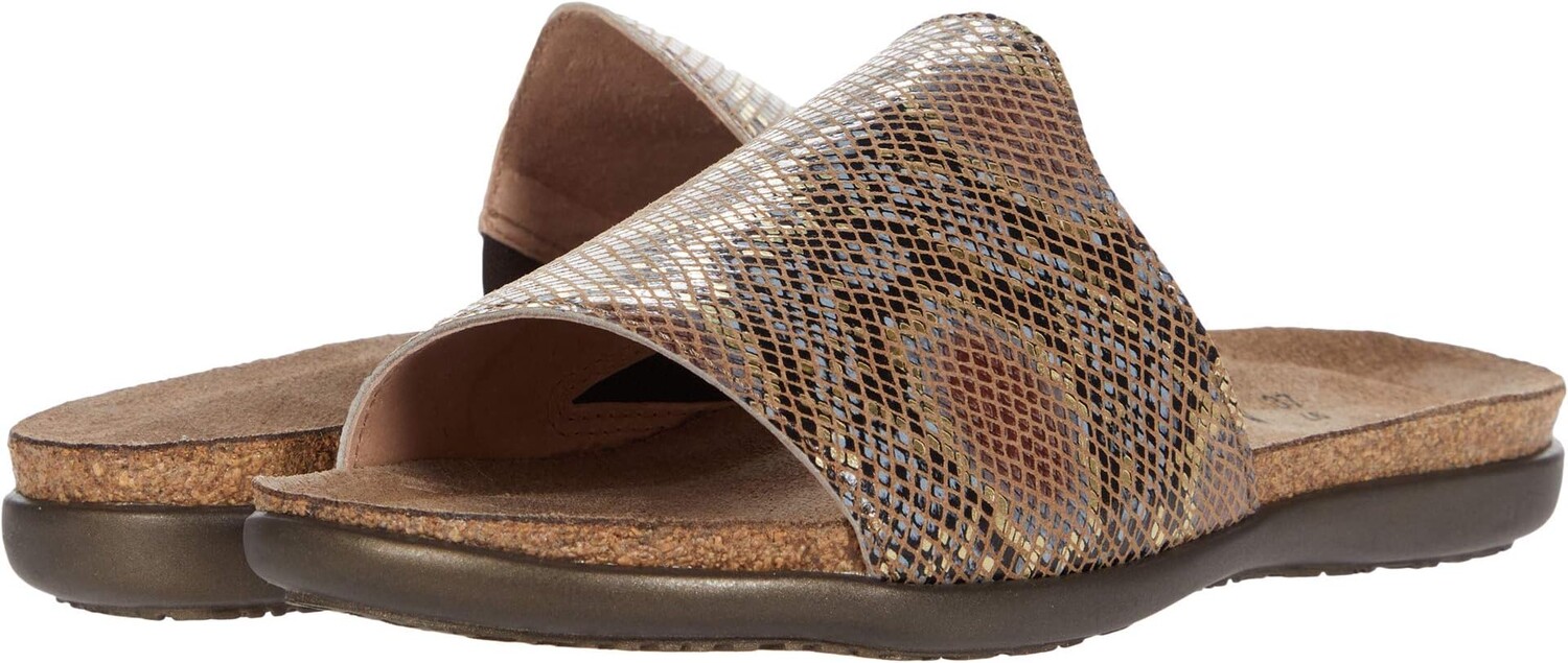 

Сандалии Naot Skylar, цвет Golden Python Leather
