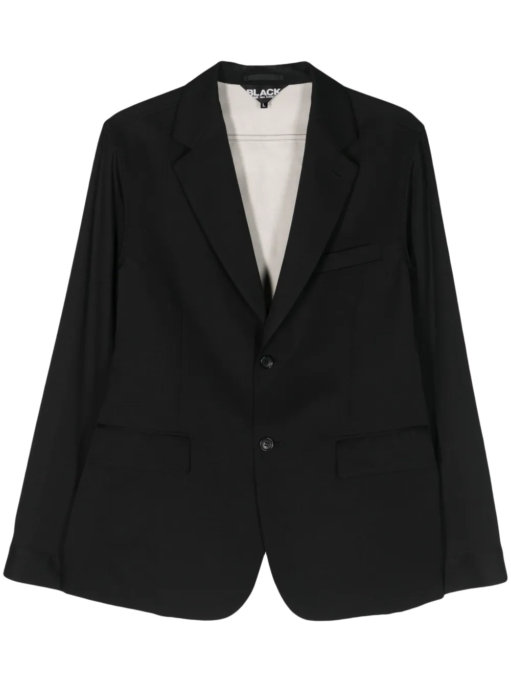 

Деконструированный пиджак Black Comme Des Garçons, черный