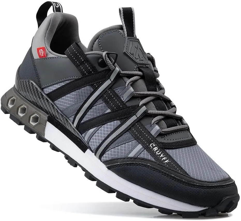 Кроссовки мужские Cruyff Fearia Hex-Tech, черный/серый — фото 4