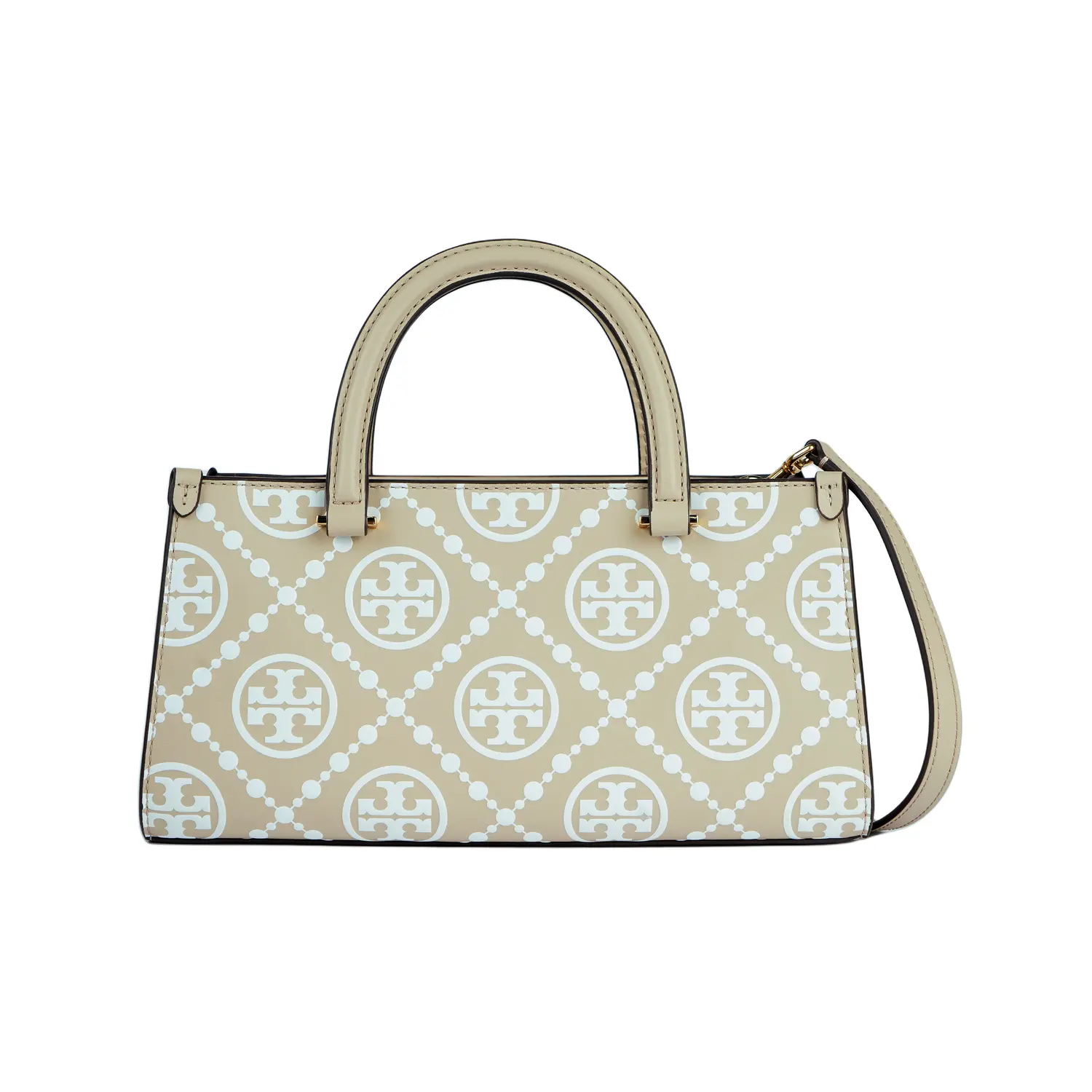 

TORY BURCH Сумка тоут из кожи с монограммой T
