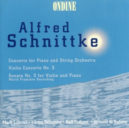 

CD диск Schnittke / Lubotsky / Gothoni / Virtuosi Di Kuhmo: Piano Concerto / Violin Concerto 3 / Sonata 3