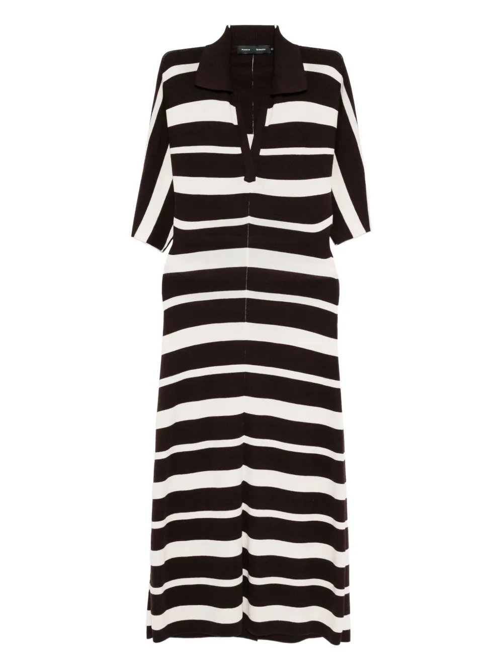 

Платье Solana Proenza Schouler, коричневый