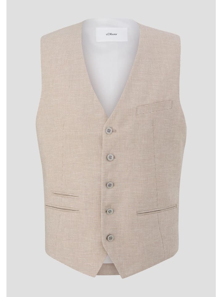 

s.Oliver Домашний жилет S.ONICE в цвете 81N8_бежевый