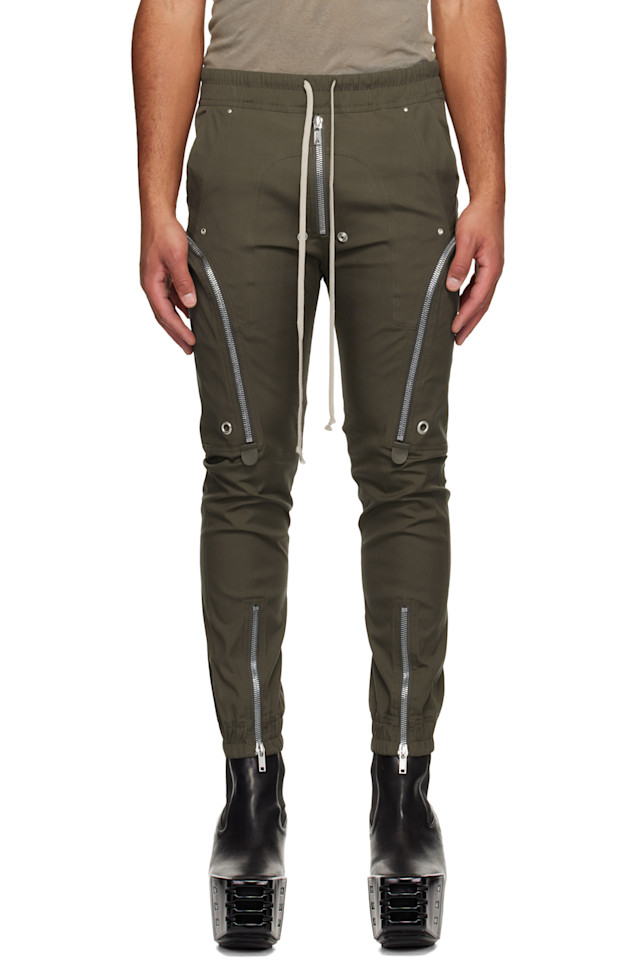 

Rick Owens Хаки конкордианс баухаус карго брюки