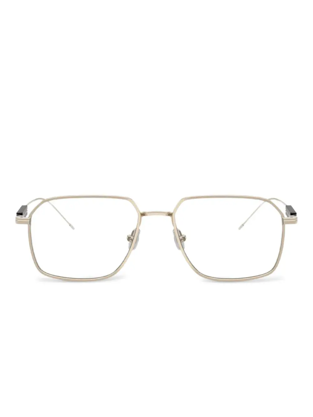 

Очки в квадратной оправе Brunello Cucinelli, желтый