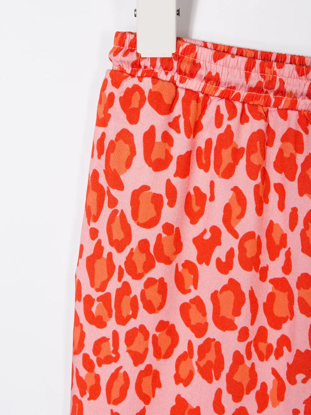 Брюки с леопардовым принтом Kenzo Kids, розовый — фото 3
