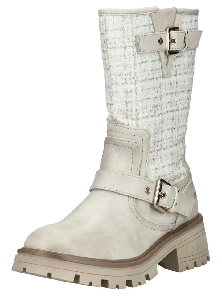 Сапоги Mustang Stiefel, цвет Ivory