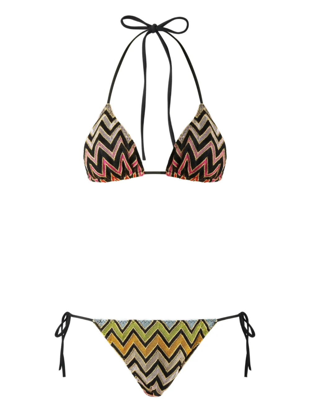 

Бикини с узором Missoni, черный