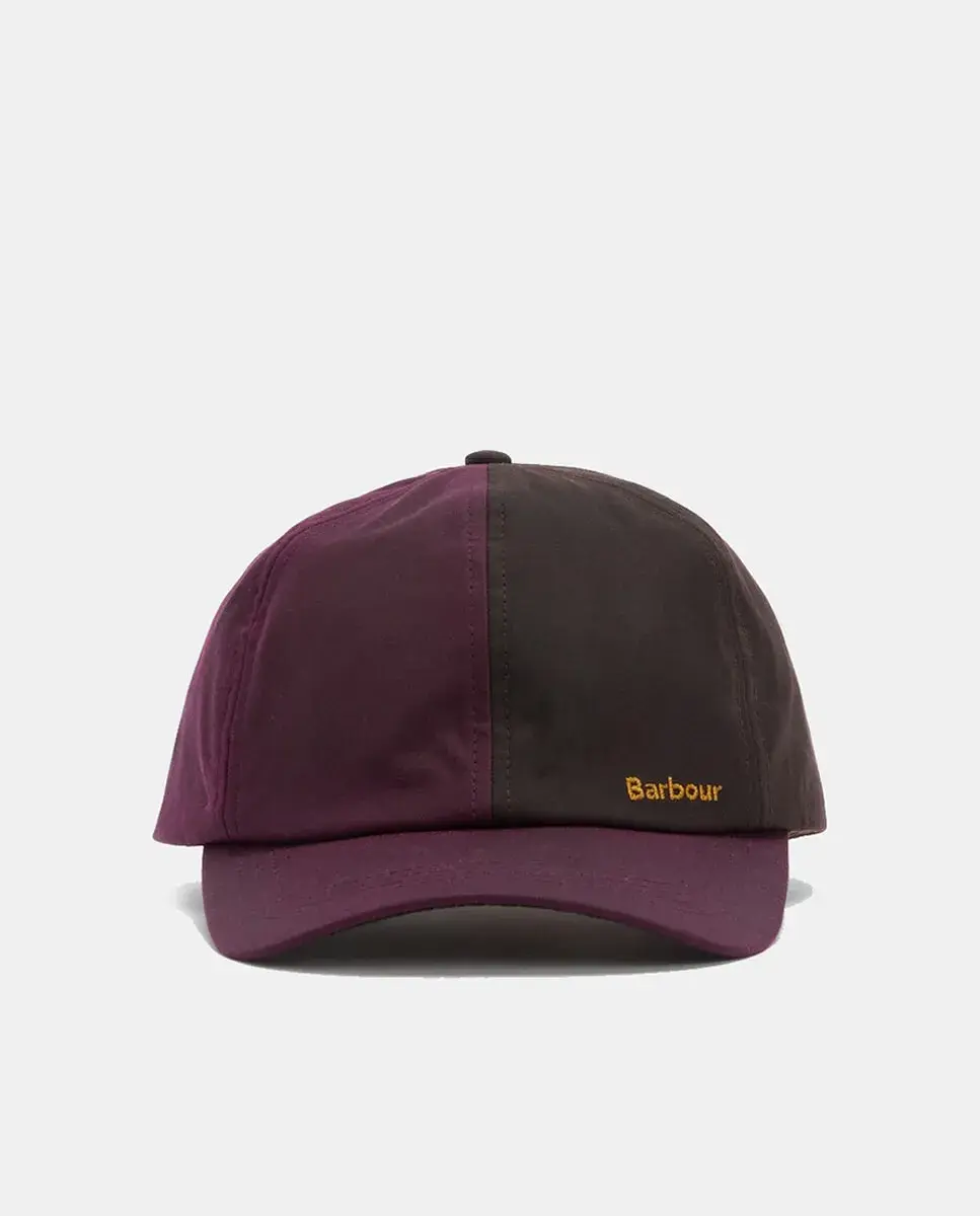 

Кепка из вощеного хлопка Barbour, коричневый