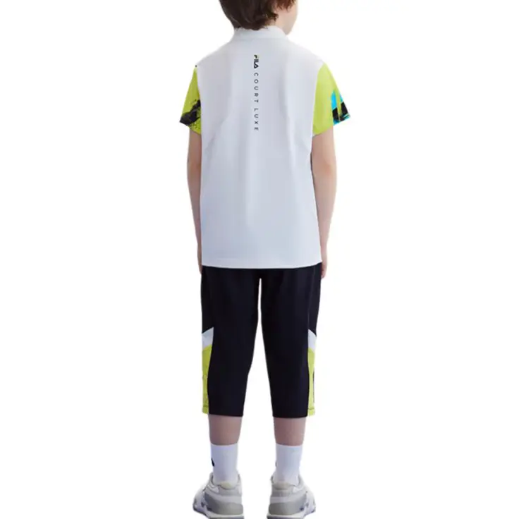 FILA KIDS Повседневная спортивная одежда jade white для подростков — фото 4
