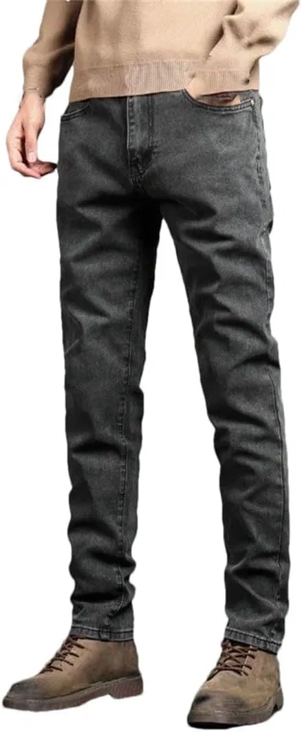 Джинсы Slim Fit Vintage, Черный Серый