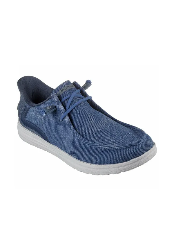 Свободные низкие кроссовки Skechers, Blue Denim — фото 2