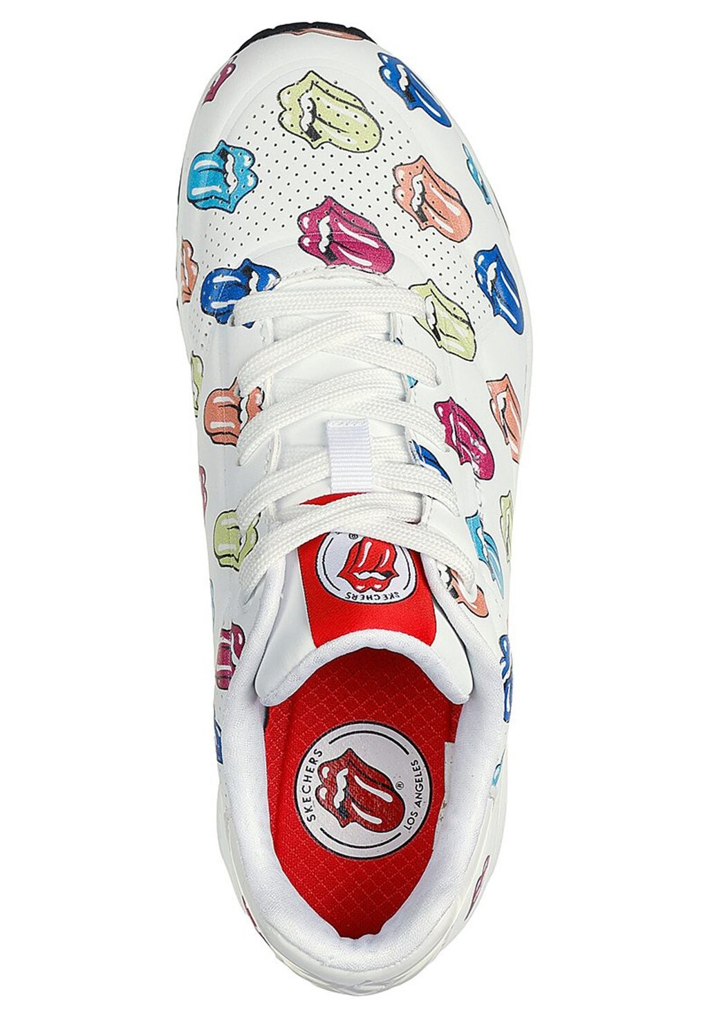 

Кроссовки на шнуровке ROLLING STONES Skechers, белый