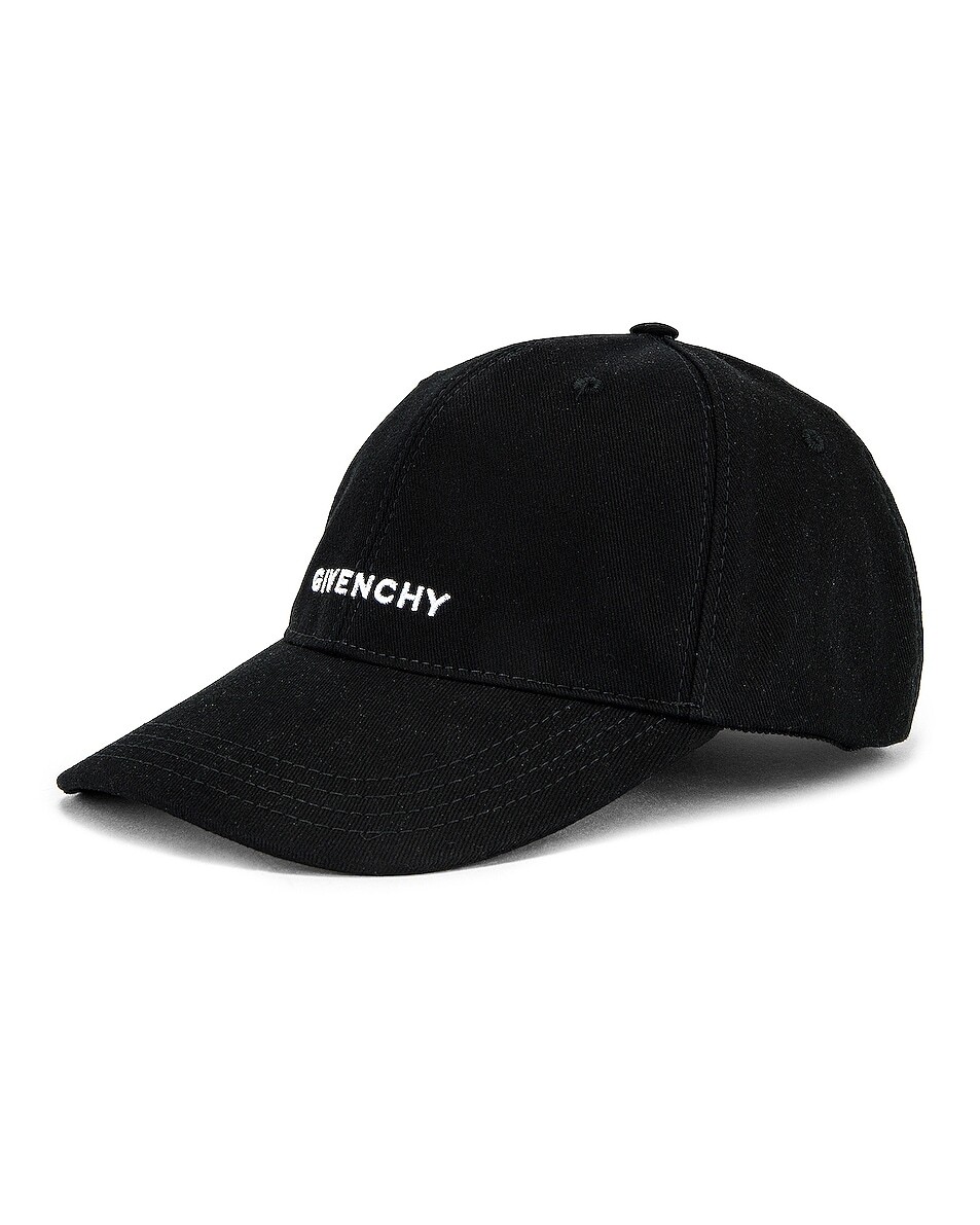 

Кепка с вышитым логотипом Givenchy, черный