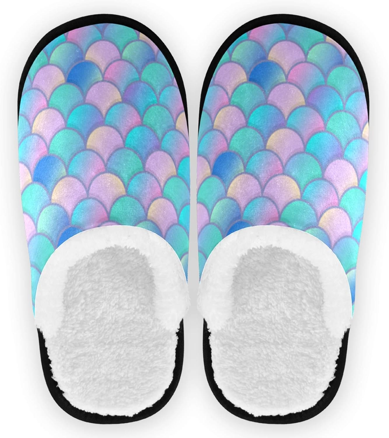 

Тапочки visesunny для женщин и мужчин, стильные зимние теплые домашние тапочки из хлопка с эффектом памяти и мягкой плюшевой флисовой подкладкой, домашние тапочки без шнурков для девочек, обувь для дома и улицы, Multi9