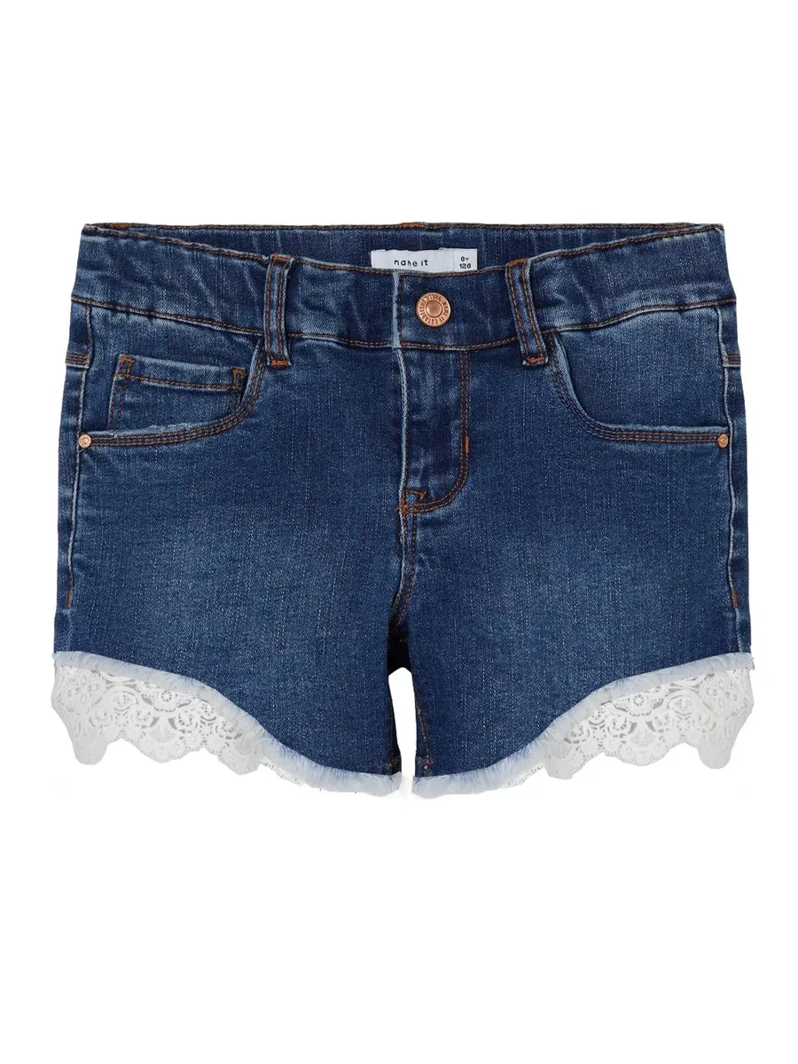

Шорты Name It "NKFSALLI SLIM DNM SHORTS 5372-HA NOOS", синий