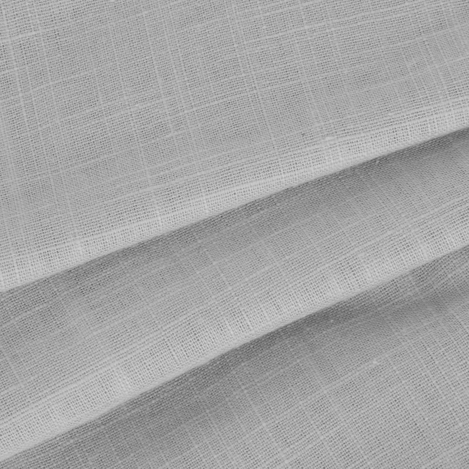 Блуза женская с длинным рукавом, Cotton Linen, серая — фото 4