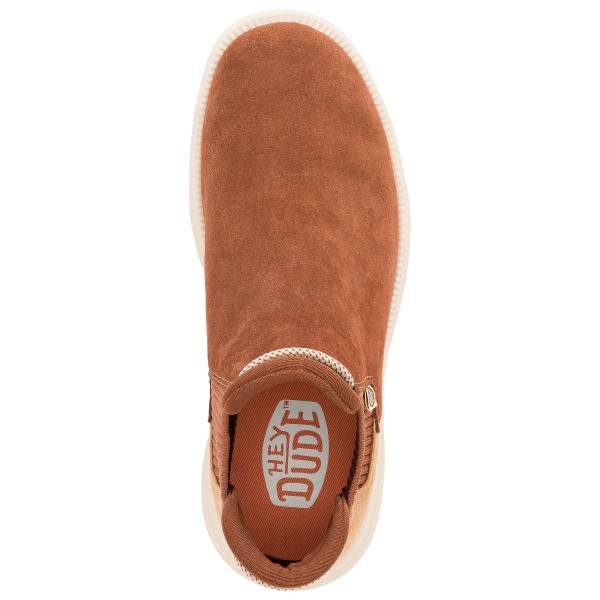 Женские замшевые ботинки Branson Suede Novelty - для отдыха Heydude, мультиколор — фото 3