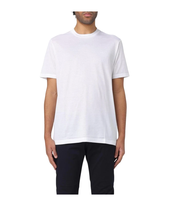 

Футболка с короткими рукавами и круглым вырезом Paul & Shark, белый