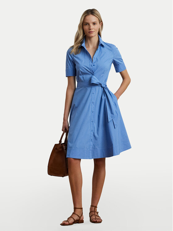 

Платье-Рубашка стандартный крой 200748950017 Lauren Ralph Lauren, синий