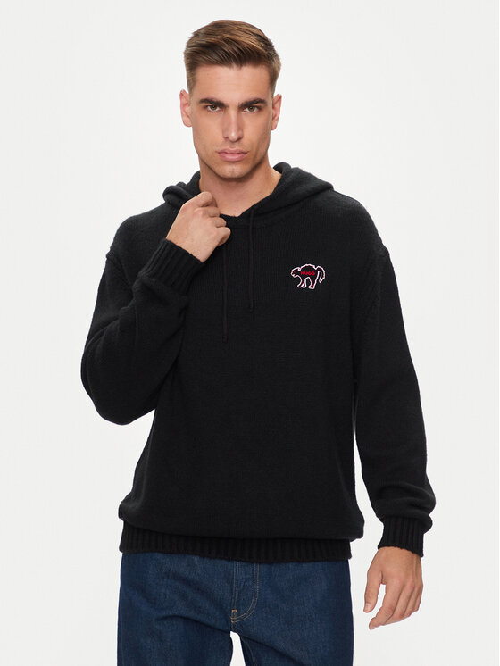 

Свитер oversize Scuud 50516626 Hugo, черный