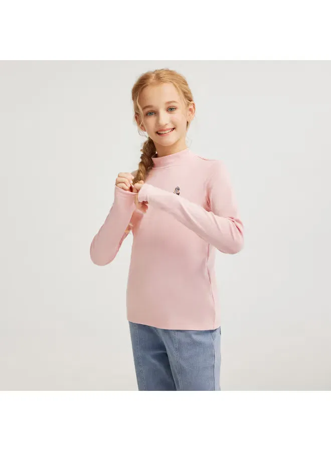 Футболка с длинным рукавом и отверстием для большого пальца Hush Puppies — фото 2