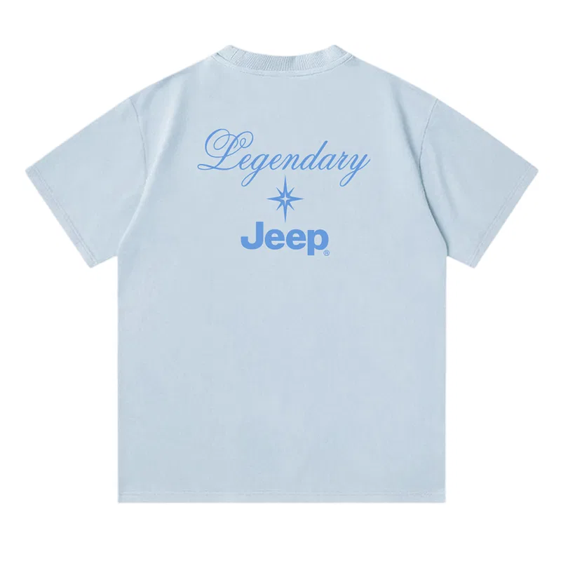 Детская футболка для мальчиков с коротким рукавом Jeep, Sky Blue