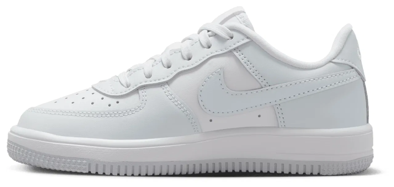 Кроссовки для мальчиков Nike Air Force 1 Low Lace, цвет Alabaster/Platinum Tint/Aura — фото 2