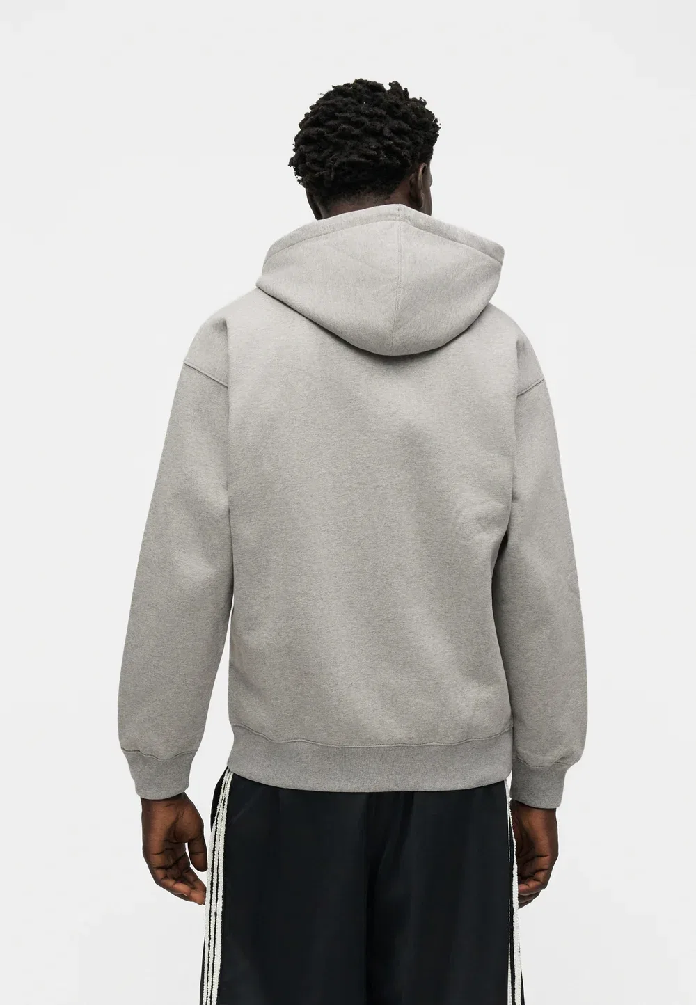 Толстовка на молнии Adidas Originals, Medium Grey Heather — фото 3