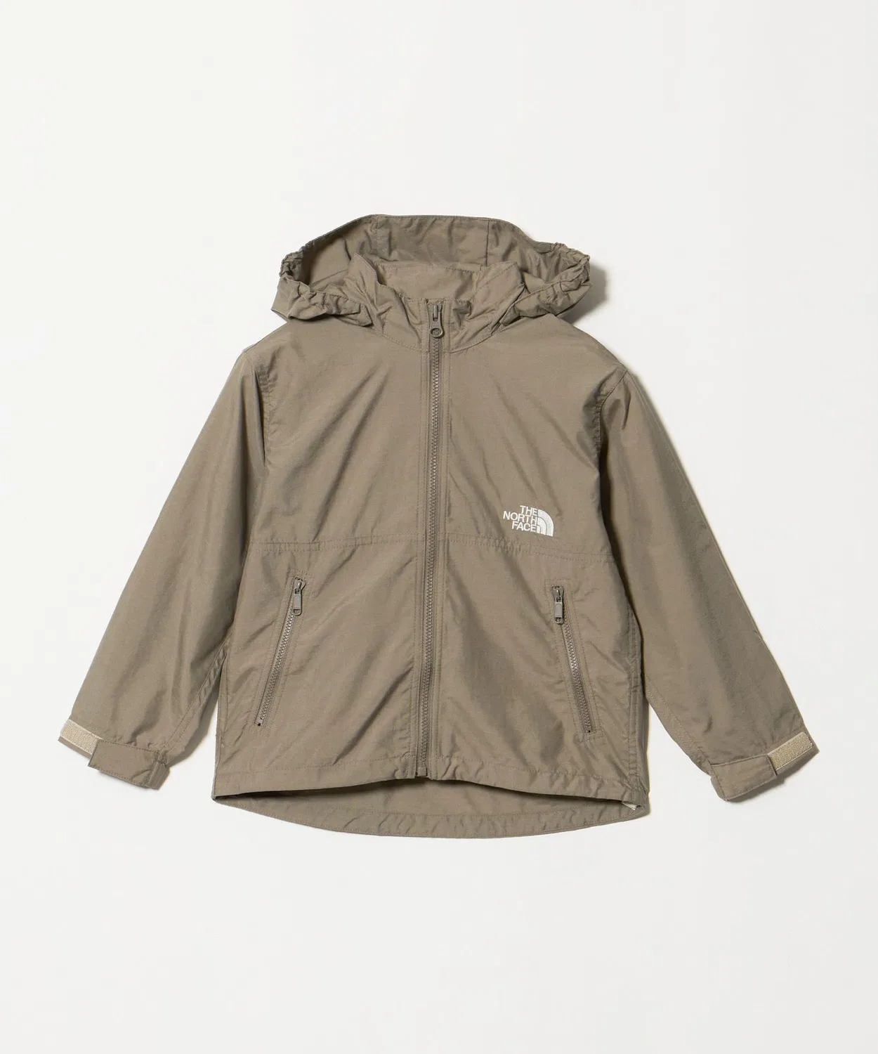 Детская куртка-ветровка с капюшоном, модель Compact Jacket THE NORTH FACE, Mocha