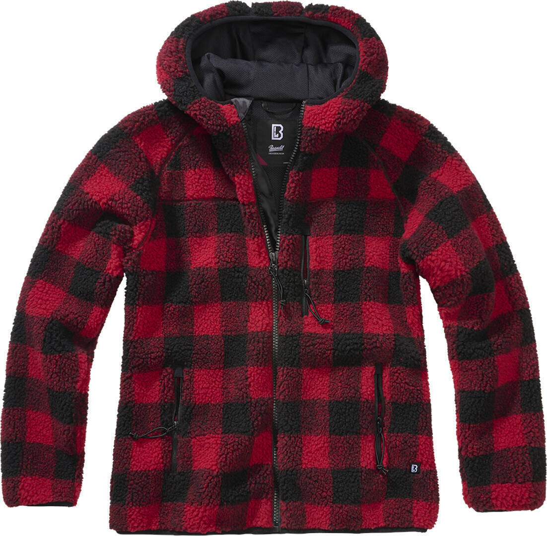

Жакет женский Brandit Teddyfleece, красный