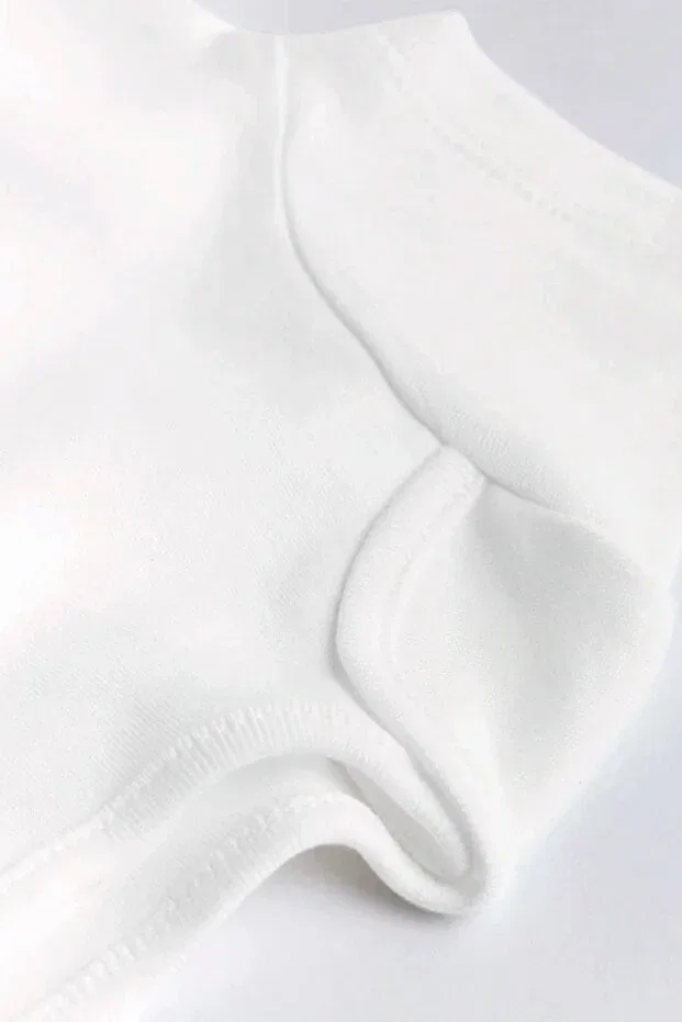 Детское боди-комбинезон с принтом Astral Baby, White — фото 3