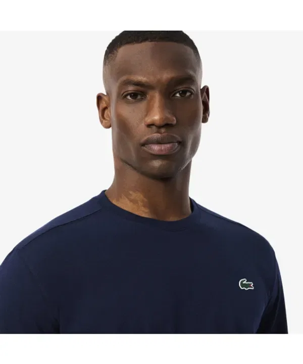 Тренировочная базовая футболка Lacoste, белый — фото 2