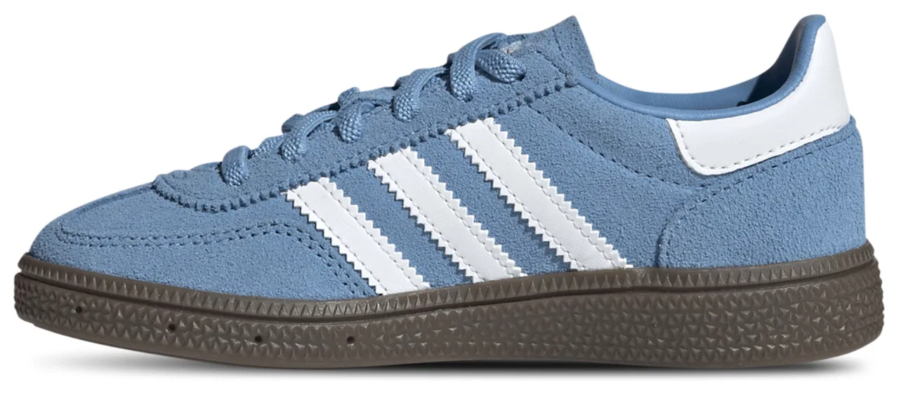 Кеды для мальчиков Handball Spezial Elastic Lace Adidas, цвет Light Blue/Ftwr White/Gum — фото 2