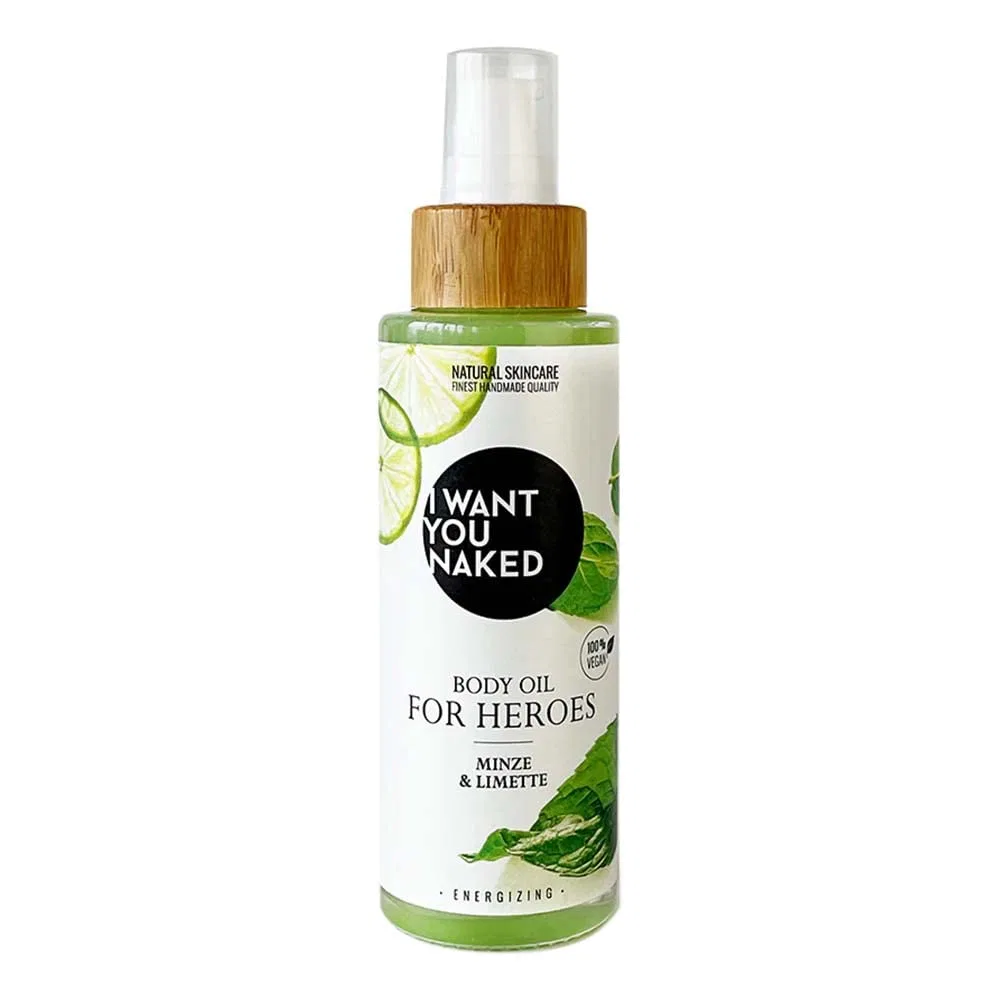 Масло для тела For Heroes Mint & Lime, 5 предметов, 500 мл, Lemon I Want You Naked