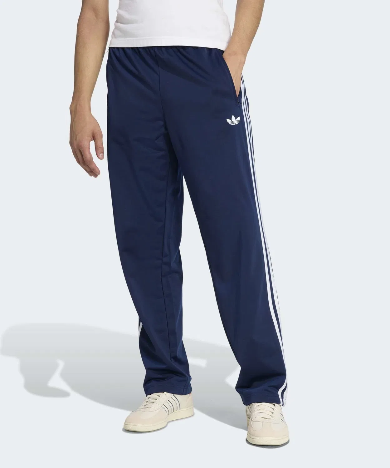 Мужские спортивные штаны с регулируемым поясом Firebird Track Pants Adidas, Blue — фото 3