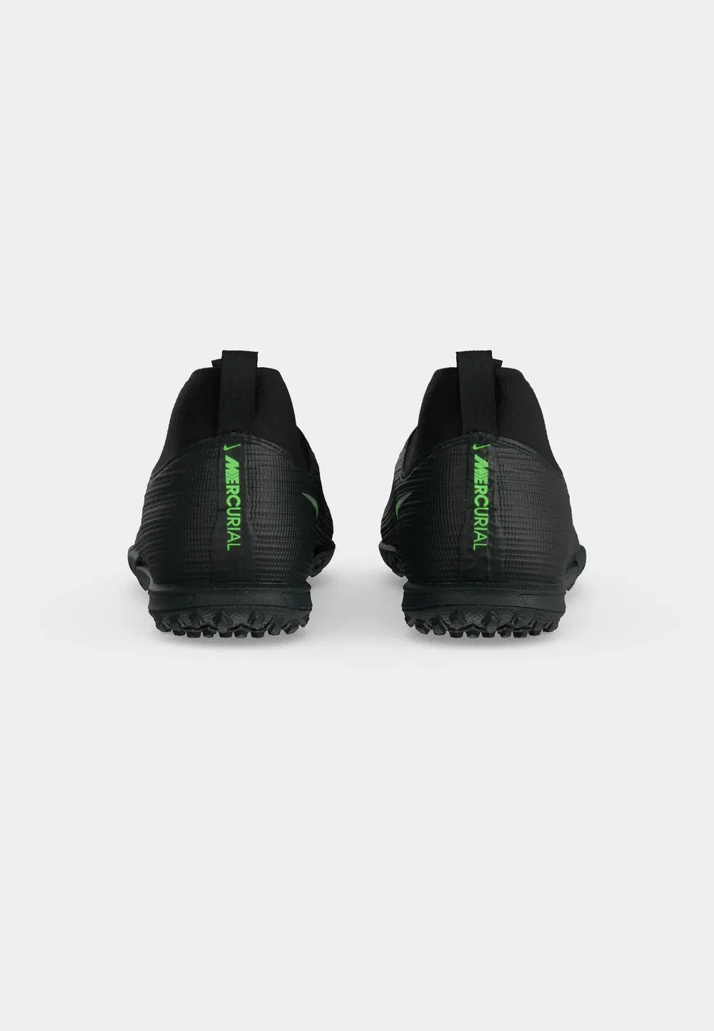 Футбольные бутсы Mercurial Superfly 11 Academy TF унисекс для искусственной травы Nike Performance, Black/Illusion Green — фото 4