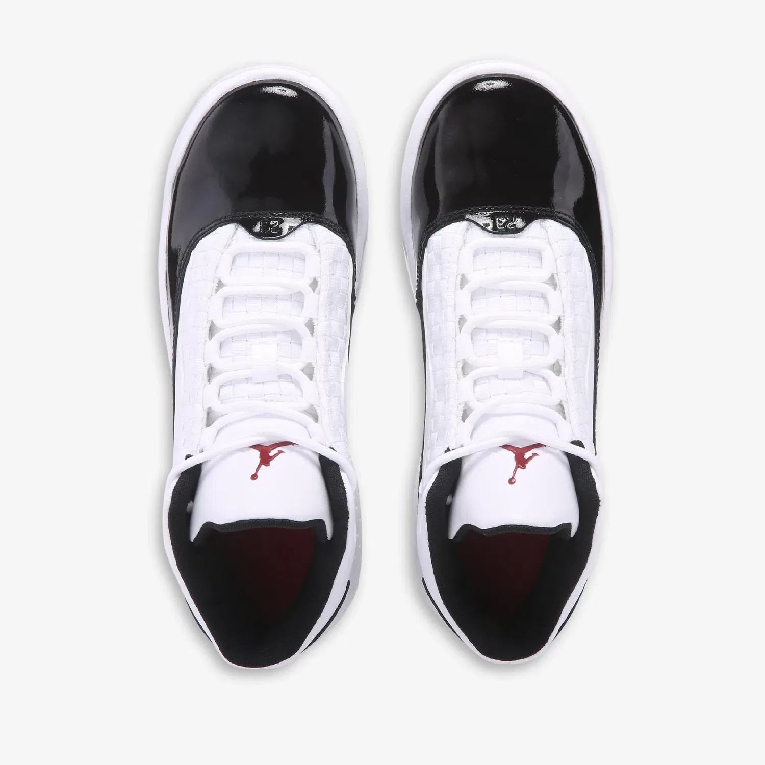 Детские высокие кроссовки Max Aura 2 Jordan, White/Red/Black — фото 3